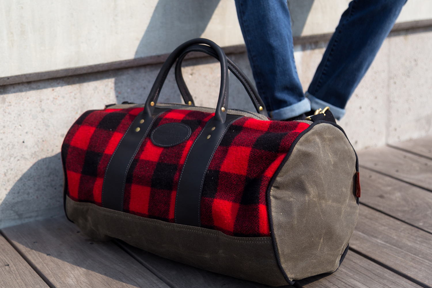 Buffalo brand duffle bag hot sale