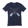 Men's Navy Crossed Paddles T-Shirt