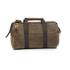 Handcrafted tool bag built to take a lot of abuse from tools and sharper objects.