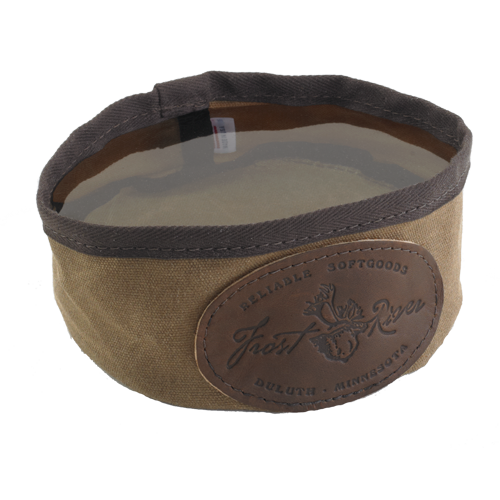 A perfect traveling dog bowl, and made in the USA.