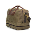 The front of the bag offers an additional outside coiled zipper pocket for additional storage and quick access.