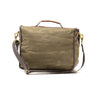 With the bag being made out of high quality waxed canvas and premium leather, this brief can go on any trip.