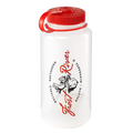 Our Nalgene waster bottles come in red and smoke color.