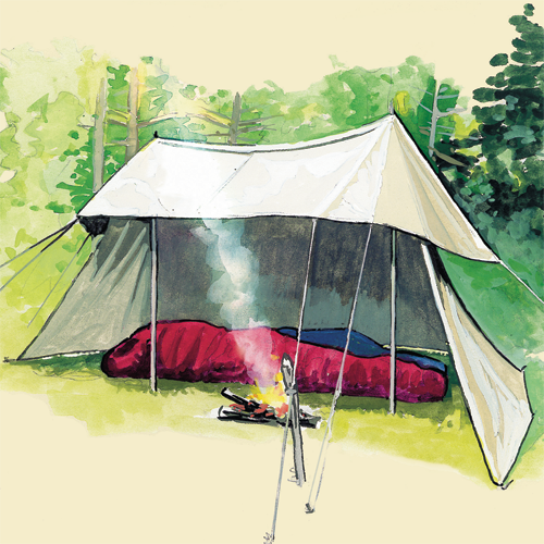 Whelen Lean-To-Tent - Main Image