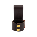 Frost River's full-grain leather axe loop that attaches to your belt. 