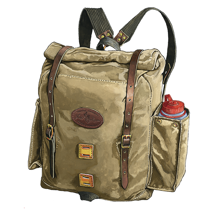 Arrowhead Trail ECO Rolltop Daypack | Frost River Arrowhead Trail ECO Rolltop Daypack | Frost River