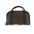 small waxed canvas pistol rug case