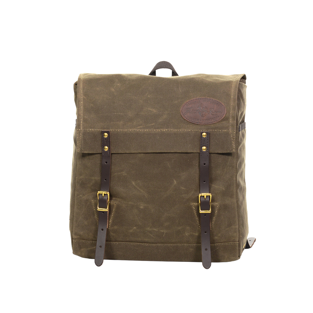 The Sojourn Pack has a simple design made from high quality materials and made in the USA.