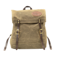 The Book Bag a small but tough box style bag. Made out of our forest green waxed canvas. With two premium leather straps that can be tightened with our high quality brass buckles.