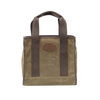 Strong webbed cotton handles that are sewn all the way to the bottom of the bag for additional strength when carrying heavy loads.