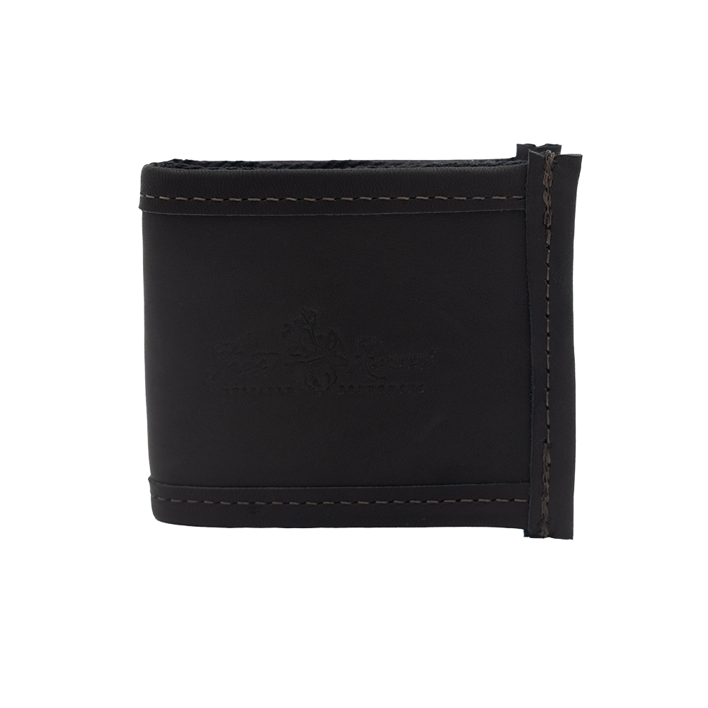 Leather Bi-fold Wallet - Heritage Black