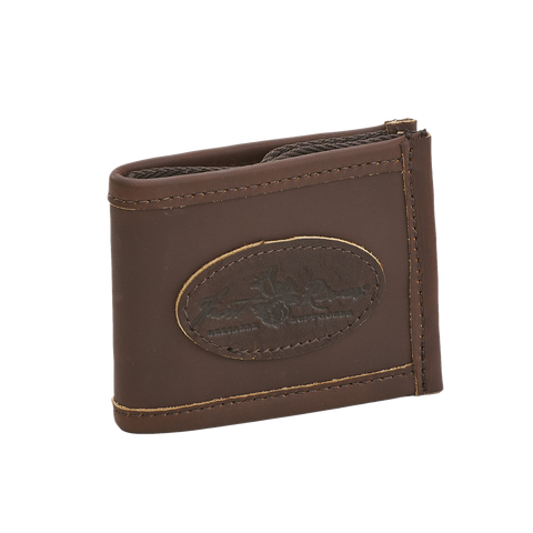 The outside shell of the Leather Bi-fold Wallet is crafted out our high grade premium leather. Perfect for withstanding any situation. Materials sourced within the USA, handcrafted in Duluth MN, and made by Frost River Trading Co.