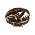 Premium leather straps to replace or add to almost any of our bike bags and packs,  made with solid brass, and premium leather.