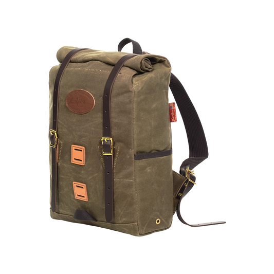 Frost River's waxed canvas Arrowhead Rolltop Pack