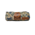 This bike handlebar bag features a limited edition Minnesota camouflage pattern. 