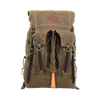 A waxed canvas and leather pack called the Isle Royale Bushcraft Pack which is designer to be a more versatile canoe pack. 