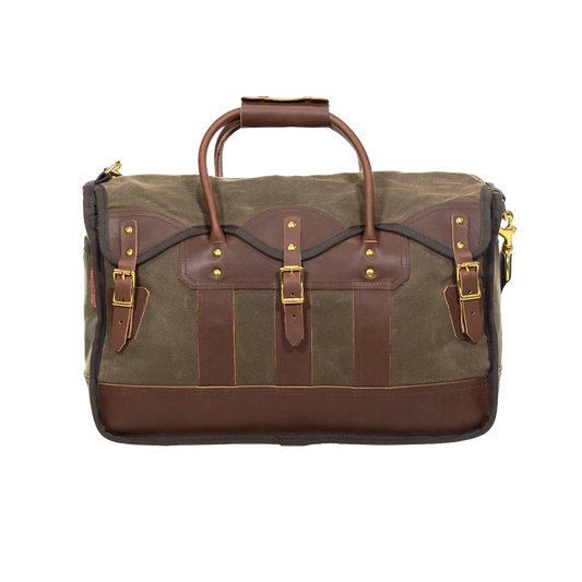Frost River's most premium luggage bag the Overland Valise features a classy design and materials hat will stand the test of time. 