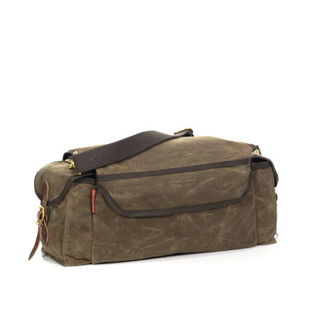 Green Soft Sided Canvas Fishing Tackle Box and Utility Bag