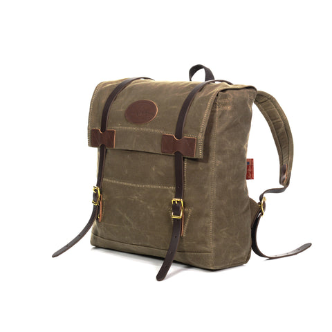 A very traditional and timeless backpack.