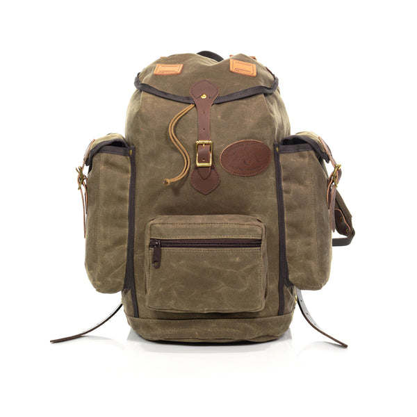 FROST RIVER Bushcraft waxed canvas backpack bag