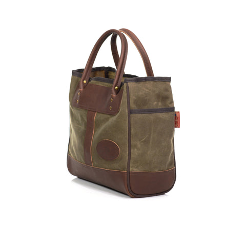 Large tote great for carrying heavy loads.