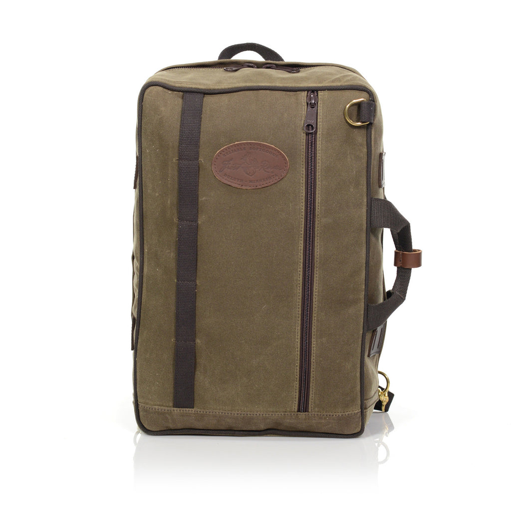 backpack men unisex travel bag sale 4856 Frost River Voyageur Bpack Brief- Field Tan