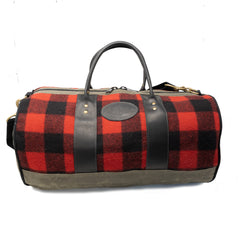 Remember Duffle Travel Bag - Red