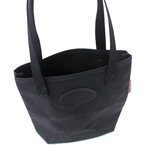 The Simple Tote also comes in our Heritage Black color.