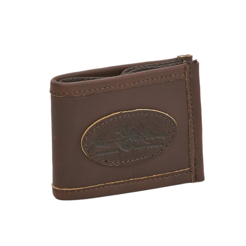 The outside shell of the Leather Bi-fold Wallet is crafted out our high grade premium leather. Perfect for withstanding any situation. Materials sourced within the USA, handcrafted in Duluth MN, and made by Frost River Trading Co.