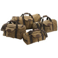 The Explorer Duffel Bag comes in four different sizes to allow for multiple storage options.