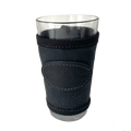 The pint glass sleeve comes in field tan and heritage black.