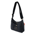 The Crescent Lake Shoulder bag is also available in our Heritage Black waxed  canvas.