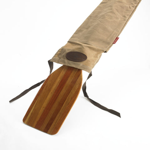 The paddle sack comes in two different sizes to accommodate most sizes of paddles, and  also come in a double pocketed version.