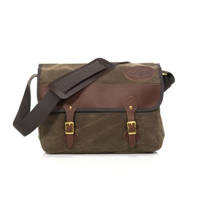 Small Messenger Bag Waxed Canvas Mens