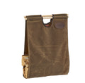 This log carrier has the perfect and simple design that easily carriers a large amount of wood.