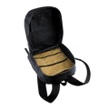 A view of the main compartment fully open to show that this pack can hold a lot of gear, and the premium version of these packs comes with a padded laptop sleeve pocket on the back inside. 