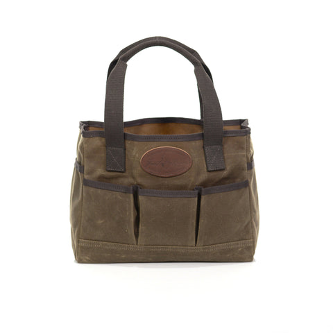 The Crosby Garden Tote has several outside pockets on each side of the bag to store and easily access tools quickly.