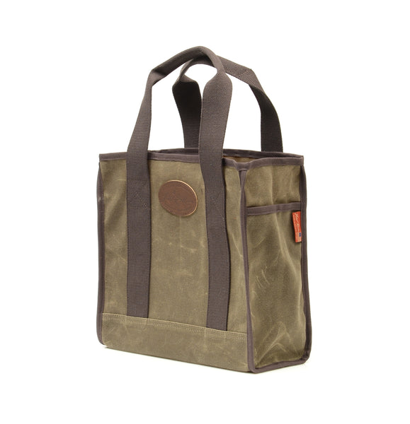 The Lake Huron Tote has side slip pockets for additional storage.