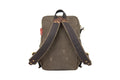 This medium sized backpack comes with durable padded shoulder straps and is made in the USA.