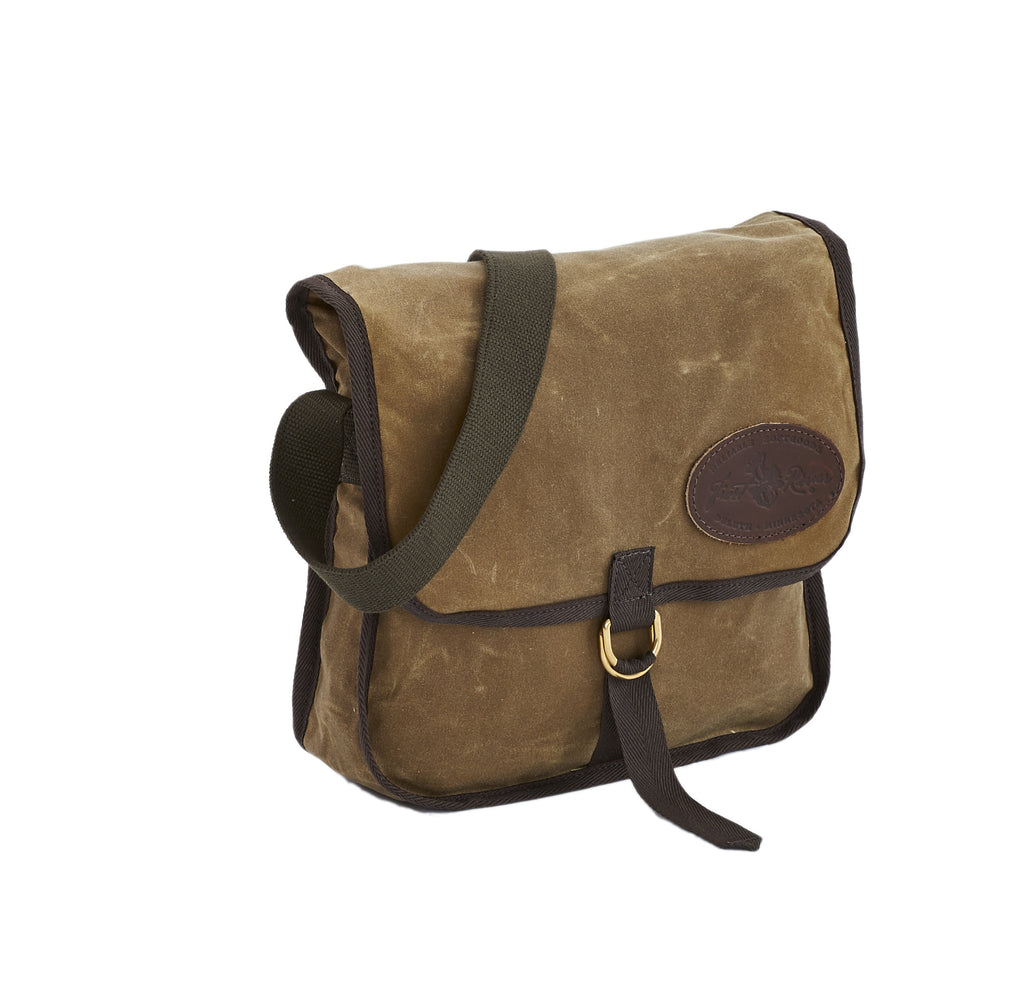 Waxed Canvas Messenger Bag (Field Khaki)