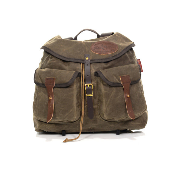 The Geologist pack is a beautiful rucksack with two spacious front pockets added for additional storage.