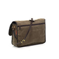 On the back of the bag is a heavy duty zippered sleeve pocket for more storage. 