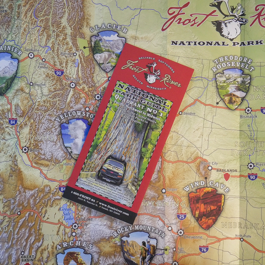 Frost River National Park Map